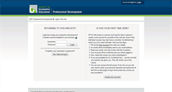 Desktop Screenshot of pd.councilforeconed.org