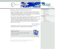 Tablet Screenshot of capstone.councilforeconed.org